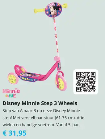 Tom Disney Minnie Step 3 Wheels aanbieding