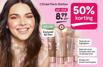 Etos L'Oréal Paris Glotion aanbieding