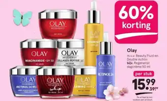 Etos Olay Regenerist dagcrème 50 ml aanbieding