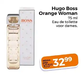 Trekpleister Hugo Boss Orange Woman 75 ml aanbieding