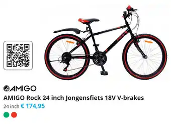 Tom AMIGO Rock 24 inch Jongensfiets 18V V-brake aanbieding