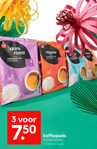 HEMA Koffiepads aanbieding