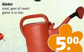 Poiesz Gieter 10 liter aanbieding