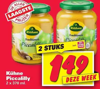 Nettorama Kühne Piccalilly 370ml aanbieding