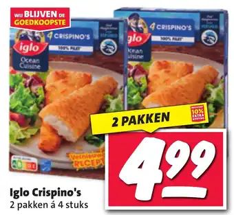 Nettorama Iglo crispinos aanbieding