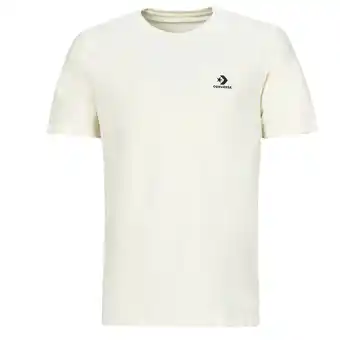 Spartoo T-shirt Korte Mouw Converse STAR CHEV TEE EGRET aanbieding