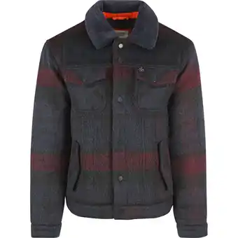 Spartoo Mantel Scotch & Soda Scotch Soda Trucker Jas Ruiten Navy aanbieding