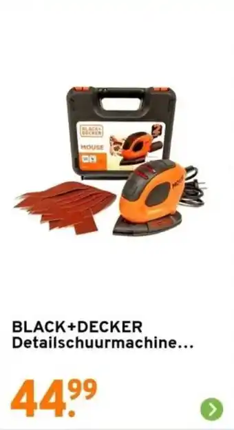 GAMMA BLACK+DECKER Detailschuurmachine... aanbieding