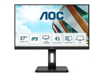 Bol.com AOC U27P2 - 4K IPS Monitor - 27 inch aanbieding