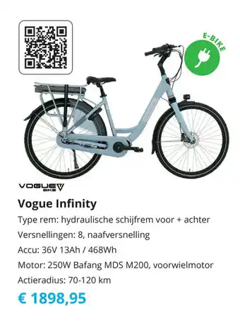 Tom Vogue Infinity aanbieding