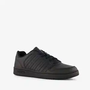 Scapino K-Swiss Court Palisades leren heren sneakers zwart aanbieding