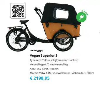 Tom Vogue Superior 3 aanbieding