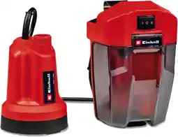 Amazon Einhell Accu dompelpomp GE-SP 18 LL Li Solo Power X-Change (li-ion, 18 V, afzuiging tot op 1 mm van de bodem, 108 W, 4500 l/h aanbieding