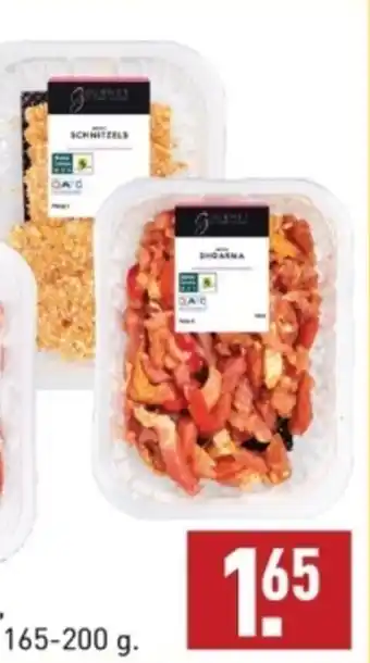 ALDI GOURMET Gourmet Mini SCHNITZELS aanbieding