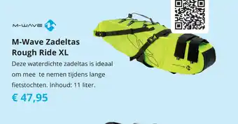 Tom M-Wave Zadeltas Rough Ride XL aanbieding