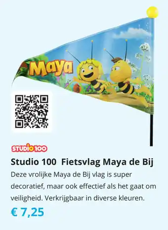 Tom Studio 100 Fietsvlag Maya de Bij aanbieding