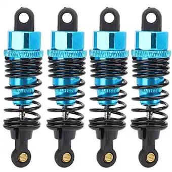 Amazon RC Shock Absorber, 4Pcs Aluminium Damper with Redesign Compatible with HSP 1/10 RC Car Climbing(Blue) aanbieding