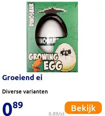 Action Groeiend ei aanbieding