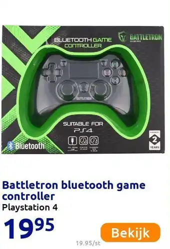 Action Battletron bluetooth game controller aanbieding