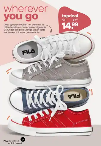 vanHaren Fila 36 t/m 42 aanbieding