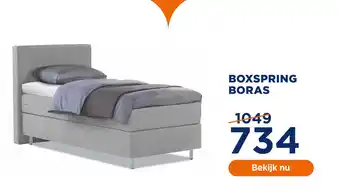 TotaalBED Boxspring boras aanbieding