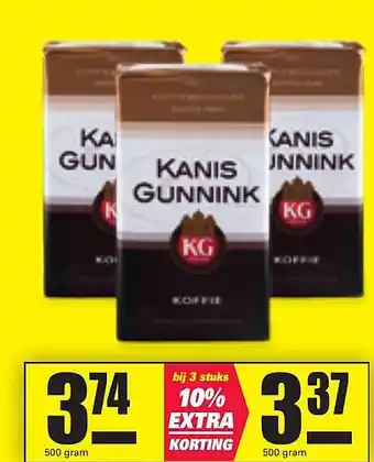 Nettorama Kanis gunnink 500 gram aanbieding