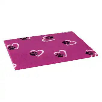Zooplus L75 x B50cm Vetbed Hondendeken Magenta Maat S aanbieding