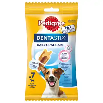 Zooplus 7 stuks voor kleine honden Dentastix Pedigree Hondensnack aanbieding