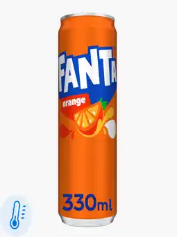 Flink Fanta Orange 33cl aanbieding
