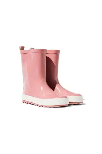 HEMA HEMA Kinder Regenlaarzen Rubber Oudroze (oudroze) aanbieding