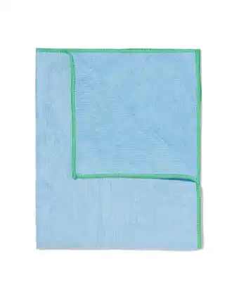 HEMA HEMA Microvezel Dweil 50x60 Blauw aanbieding