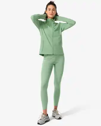 HEMA HEMA Dames Sportlegging Lichtgroen (lichtgroen) aanbieding