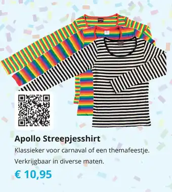 Tom Apollo Streepjesshirt aanbieding