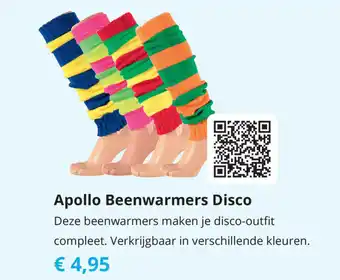 Tom Apollo Beenwarmers Disco aanbieding