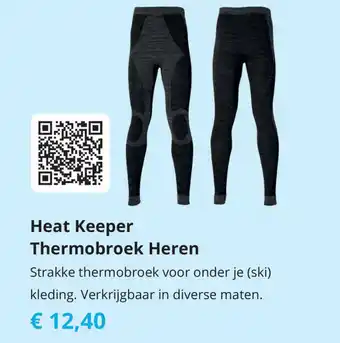 Tom Heat Keeper Thermobroek Heren aanbieding