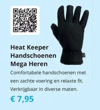 Tom Heat Keeper Handschoenen Mega Heren aanbieding