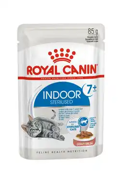 Pets Place Royal Canin Indoor 7+ In Gravy - Kattenvoer - 12x85 g aanbieding