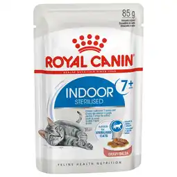 Pets Place Royal Canin Indoor 7+ In Gravy - Kattenvoer - 12x85 g aanbieding