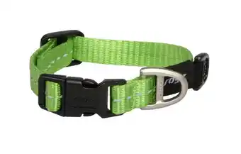 Welkoop Rogz Utility - Halsband - Groen - Extra small - 16-22 cm aanbieding