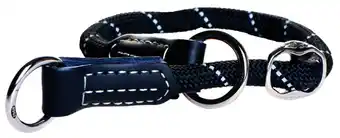 Welkoop Rogz Rope - Halsband - Zwart - Large - 45-55 cm aanbieding