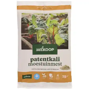 Welkoop Welkoop - Patentkali Moestuinmest - 7,5 kg aanbieding