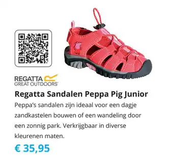 Tom Regatta Sandalen Peppa Pig Junior aanbieding