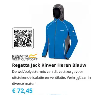 Tom Regatta Jack Kinver Heren Blauw aanbieding