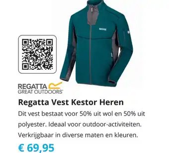 Tom Regatta Vest Kestor Heren aanbieding