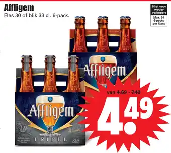 Dirk Affligem 33 cl aanbieding