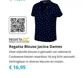 Tom Regatta Blouse Jacina Dames aanbieding