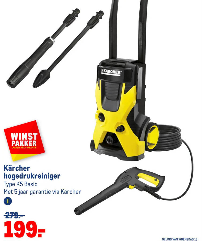 Kärcher handgreep voor hogedrukreiniger 5.321-803.0