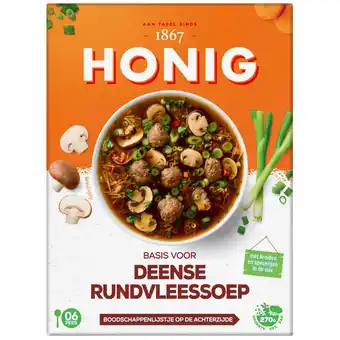 Dekamarkt Honig Deense rundvleessoep aanbieding