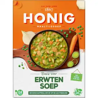 Dekamarkt Honig Maaltijdsoep erwten aanbieding