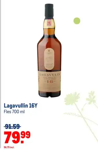 Makro Lagavullin 16Y Fles 700 ml aanbieding